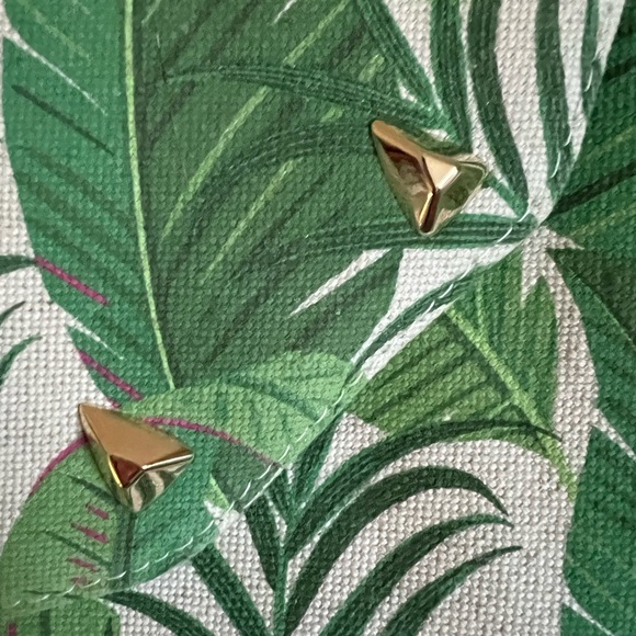 Stella & Dot Palm Leaf Clutch - Picture 3 of 8